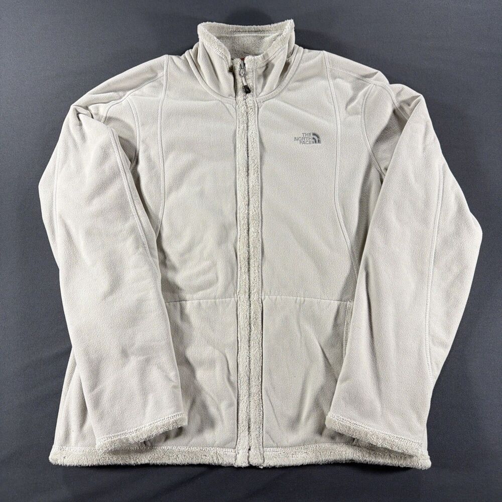 The North Face TNF Apex Jacket Women’s Large Fleece White 2011